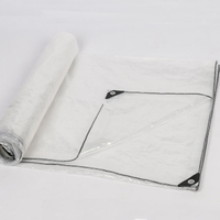 Anti-envejecimiento PE Tarpaulin Retardante Retardante (FR) Hoja de andamios